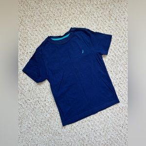 Boys Blue Short Sleeves T Shirt